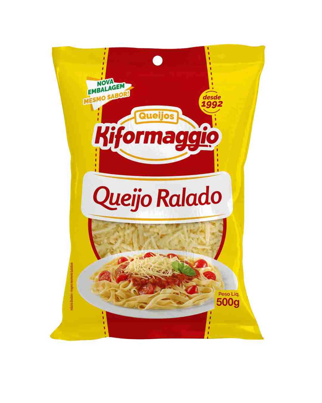 Queijo Parmesão Ralado Kiformaggio 500g